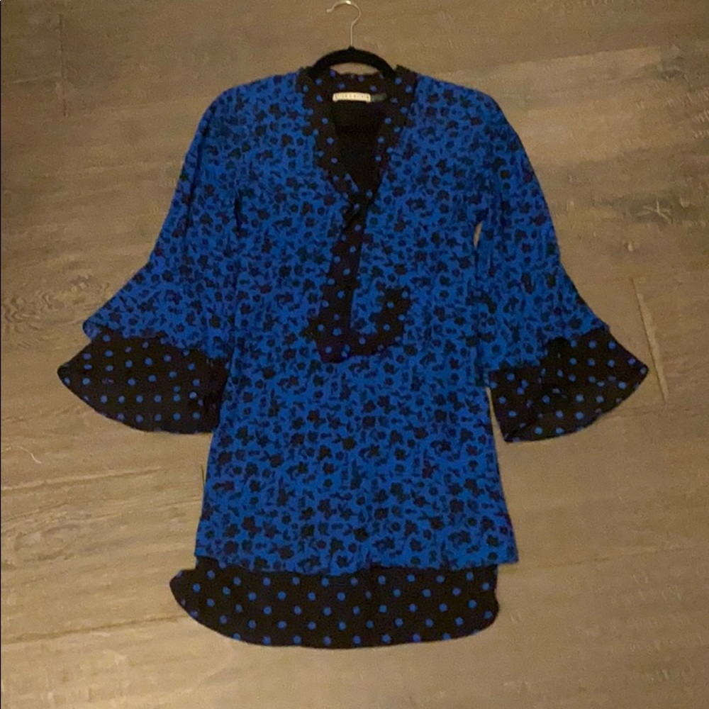 Alice and Olivia tie neck mini dress - Picture 3 of 3